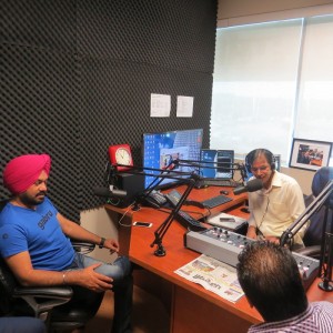 Gurpreet Ghuggi in Parvasi Radio