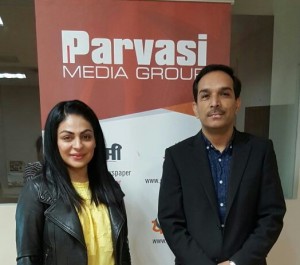 Neeru Bajwa in Parvasi Radio